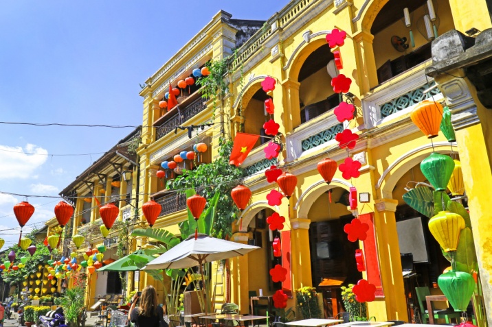 città delle lanterne Vietnam